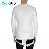 Sous maillot thermique blanc Hiver - Thermo+ - DESTOCKAGE Maillot technique hiver GT-Cycle Outdoor Store 