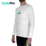 Sous maillot thermique blanc Hiver - Thermo+ Maillot technique hiver GT-Cycle Outdoor Store 