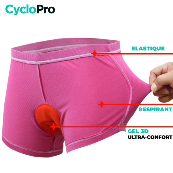 Sous-vêtement Cyclisme / VTT ABSOR+ - FEMME sous-vêtement confort femme GT-Cycle Outdoor Store 