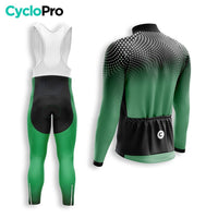 TENUE CYCLISTE AUTMNE HOMME VERTE - DIMENSION+ tenue cyclisme homme CycloPro 