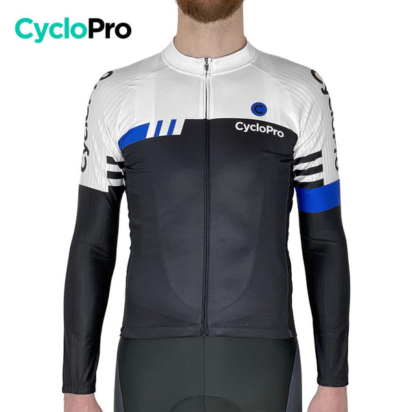 Tenue cycliste Automne Bleue et blanche - Pro+ tenue de cyclisme automne GT-Cycle Outdoor Store 