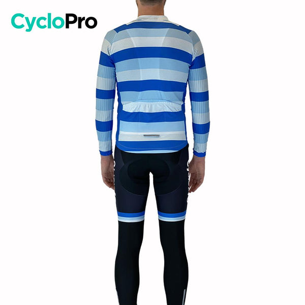 Tenue cycliste automne Bleue Homme - Evasion+ tenue de cyclisme automne GT-Cycle Outdoor Store 