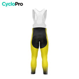 TENUE CYCLISTE AUTOMNE HOMME JAUNE - DIMENSION+ tenue cyclisme homme CycloPro 