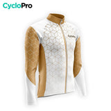 TENUE CYCLISTE AUTOMNE HOMME MARRON - CUBIC+ tenue cyclisme homme CycloPro 