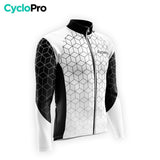 TENUE CYCLISTE AUTOMNE HOMME NOIR - CUBIC+ tenue cyclisme homme CycloPro 
