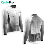 TENUE CYCLISTE AUTOMNE HOMME NOIRE - CRISTAL+ tenue cyclisme homme CycloPro 