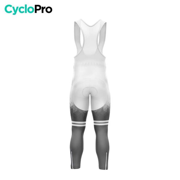 TENUE CYCLISTE AUTOMNE HOMME NOIRE - CRISTAL+ tenue cyclisme homme CycloPro 