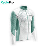TENUE CYCLISTE AUTOMNE HOMME VERT - CUBIC+ tenue cyclisme homme CycloPro 