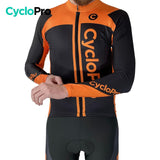 Tenue cycliste automne orange - Flash+ tenue de cyclisme automne GT-Cycle Outdoor Store 