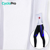 TENUE CYCLISTE HIVER BLEUE - ABSTRACT+ tenue cyclisme homme CycloPro 