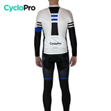 Tenue cycliste hiver Bleue et blanche - Pro+ tenue de cyclisme hiver GT-Cycle Outdoor Store 