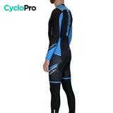 Tenue cycliste hiver bleue - Flash+ tenue de cyclisme hiver GT-Cycle Outdoor Store 