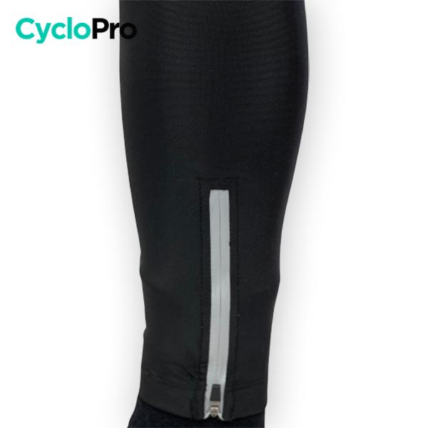 TENUE CYCLISTE HIVER BLEUE - SPLASH+ tenue de cyclisme CycloPro 