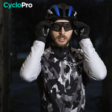 TENUE CYCLISTE HIVER GRISE - COMMANDEUR tenue de cyclisme CycloPro 