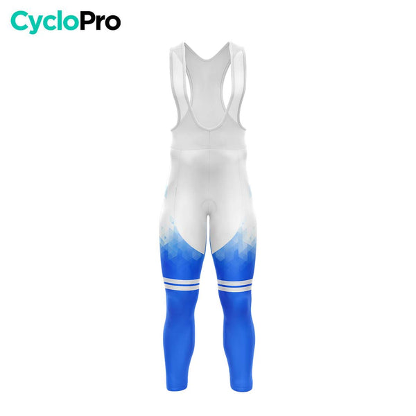 TENUE CYCLISTE HIVER HOMME BLEUE - CRISTAL+ tenue cyclisme homme CycloPro 