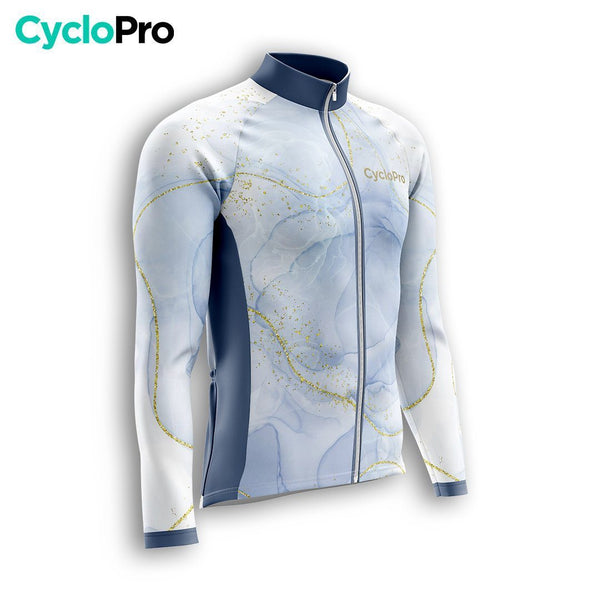 TENUE CYCLISTE HIVER HOMME BLEUE - TEINTE+ tenue cyclisme homme CycloPro 