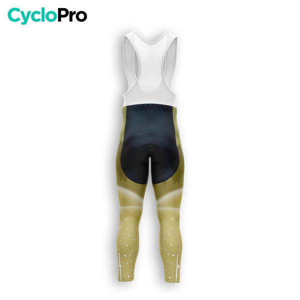 TENUE CYCLISTE HIVER HOMME JAUNE - SNOW+ tenue cyclisme homme CycloPro 