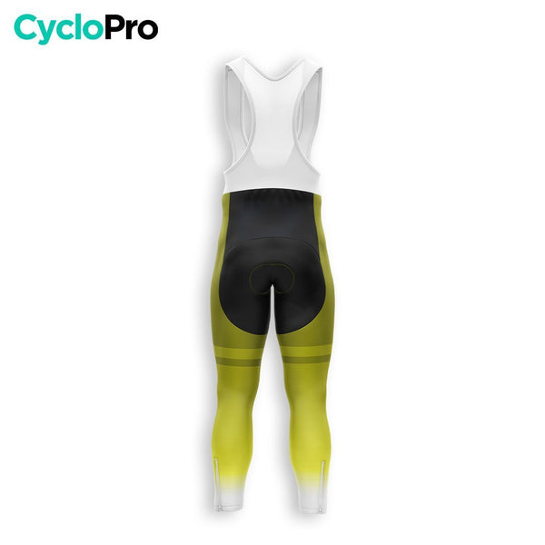 TENUE CYCLISTE HIVER HOMME JAUNE - TRACE+ tenue cyclisme homme CycloPro 