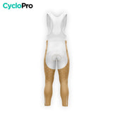 TENUE CYCLISTE HIVER HOMME MARRON - CUBIC+ tenue cyclisme homme CycloPro 