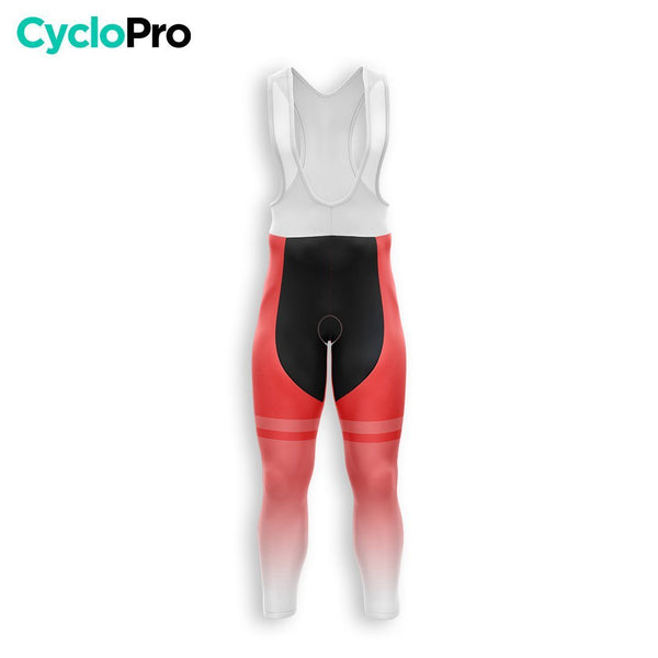 TENUE CYCLISTE HIVER HOMME ROUGE - TRACE+ tenue cyclisme homme CycloPro 