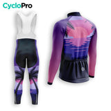 TENUE CYCLISTE HIVER HOMME - SUNSET+ tenue cyclisme homme CycloPro 