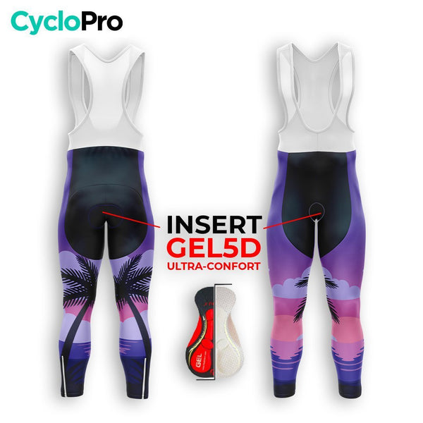 TENUE CYCLISTE HIVER HOMME - SUNSET+ tenue cyclisme homme CycloPro 