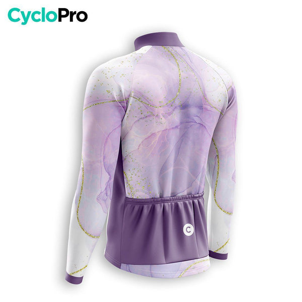 TENUE CYCLISTE HIVER HOMME VIOLETTE - TEINTE+ tenue cyclisme homme CycloPro 