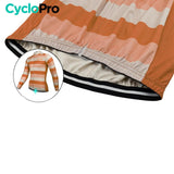 Tenue cycliste hiver Orange - Evasion+ tenue de cyclisme thermique GT-Cycle Outdoor Store 