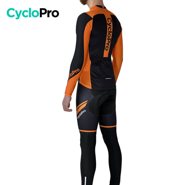 Tenue cycliste hiver orange - Flash+ tenue de cyclisme thermique GT-Cycle Outdoor Store 
