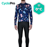 Tenue cycliste hiver Rose et bleue - Origami tenue cyclisme homme GT-Cycle Outdoor Store Avec M 