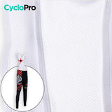 TENUE CYCLISTE HIVER ROUGE - DIRTY+ tenue de cyclisme CycloPro 