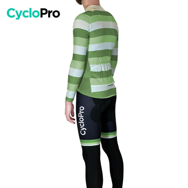 Tenue cycliste hiver Verte - Evasion+ tenue de cyclisme thermique GT-Cycle Outdoor Store 