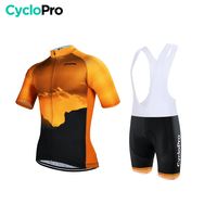 Tenue De Cyclisme Orange - Altitude+ - DESTOCKAGE Tenue de cyclisme été Cyclo Pro S 