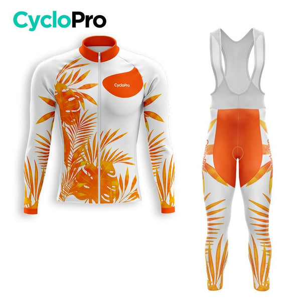 TENUE DE CYCLISTE HIVER HOMME ORANGE - NATURA+ tenue de cyclisme hiver GT-Cycle Outdoor Store 
