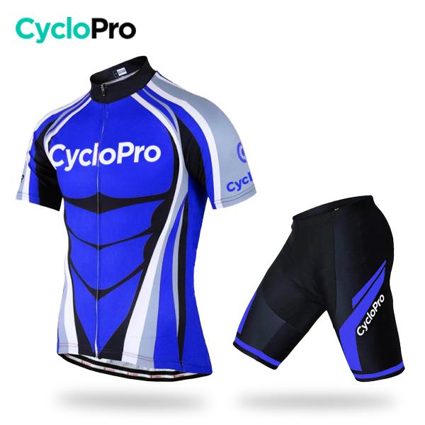 TENUE DE CYCLISTE ROUTE BLEUE - SHAPE+ Tenue de cyclisme été CycloPro Sans S 