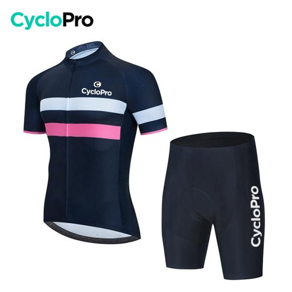 TENUE DE CYCLISTE ROUTE - ELEGANCE+ tenue cyclisme homme CycloPro Sans bretelles XXL 