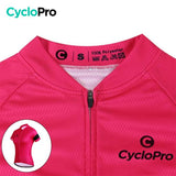 TENUE VÉLO DE ROUTE ROSE - ÉLÉGANCE+ - DESTOCKAGE Tenue de cyclisme été CycloPro 