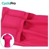 TENUE VÉLO DE ROUTE ROSE - ÉLÉGANCE+ - DESTOCKAGE Tenue de cyclisme été CycloPro 