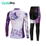 TENUE VÉLO FEMME HIVER - BUTTER+ - DESTOCKAGE tenue de cyclisme CycloPro 