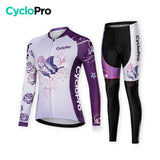 TENUE VÉLO FEMME HIVER - BUTTER+ - DESTOCKAGE tenue de cyclisme CycloPro Sans XS 