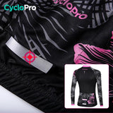 TENUE VÉLO FEMME HIVER - NATURA+ - DESTOCKAGE tenue de cyclisme CycloPro 