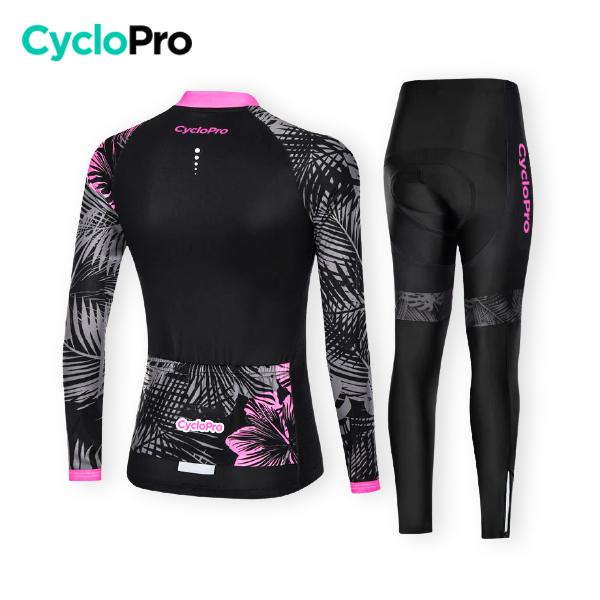 TENUE VÉLO FEMME HIVER - NATURA+ - DESTOCKAGE tenue de cyclisme CycloPro 