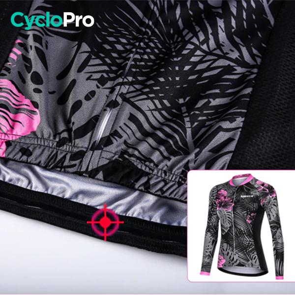 TENUE VÉLO FEMME HIVER - NATURA+ - DESTOCKAGE tenue de cyclisme CycloPro 