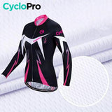 Tenue Vélo Hiver Rose - Confort+ tenue thermique femme GT-Cycle Outdoor Store 
