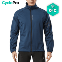 Veste Thermique Cyclisme Bleue - Mountain+ Veste thermique velo CycloPro M 